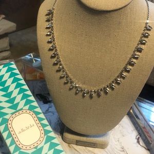 NIB Stella & Dot Featherweight Crystal Necklace